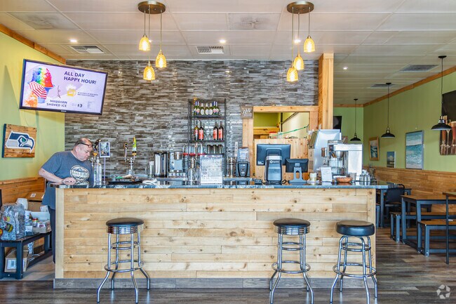 At nearby Alaska N Dumplings, Ravensdale residents can enjoy a variety of hearty dumplings.