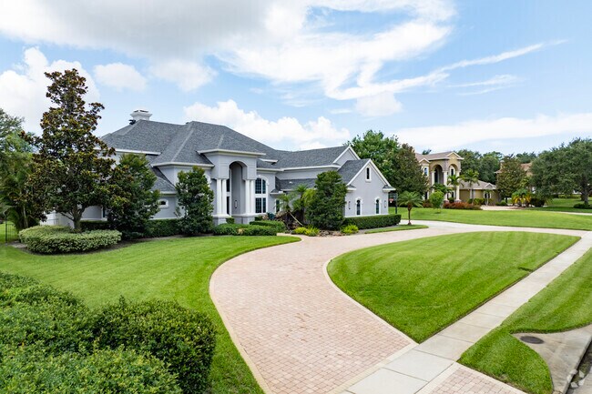 Some of the largest homes in Coachman are in gated communities.