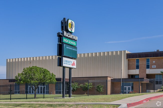 MacArthur High School challenges students by offering an all encompassing curriculum.