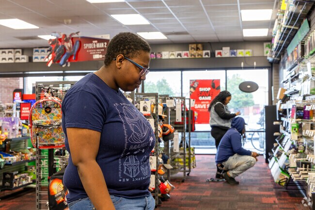 In The Thicket's store, shoppers explore treasures, each aisle a new adventure.