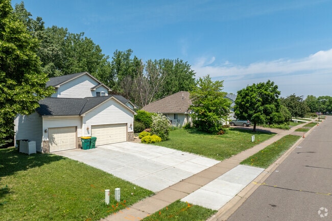 Sidewalks provide convenient walking paths for Tessman residents.