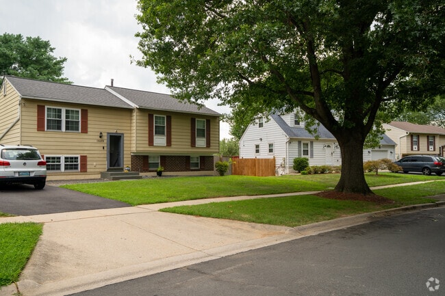 A row homes line the streets of one of Flowers Hills many neighborhoods.