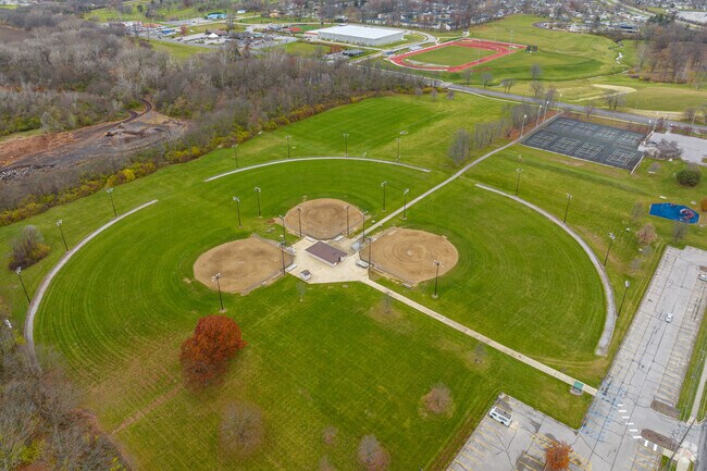 Tillman Park in Fort Wayne features three baseball diamonds for local leagues and family fun.