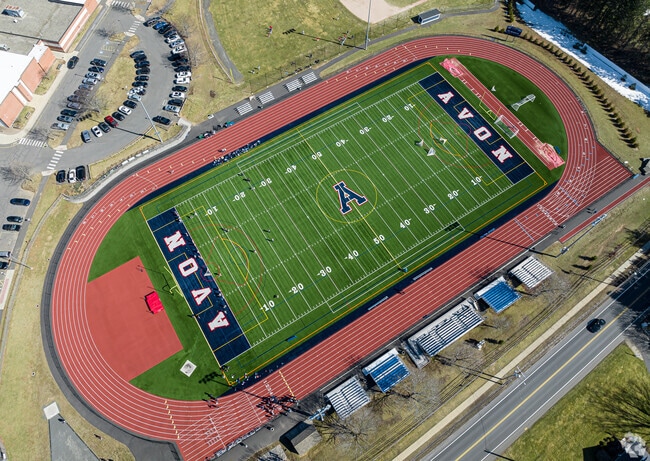 Avon High School has a large track and field for students to enjoy.