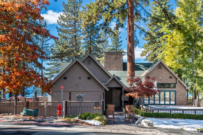 Glenbrook Club is located in the heart of the Glenbrook community and features a restaurant and lounge area.