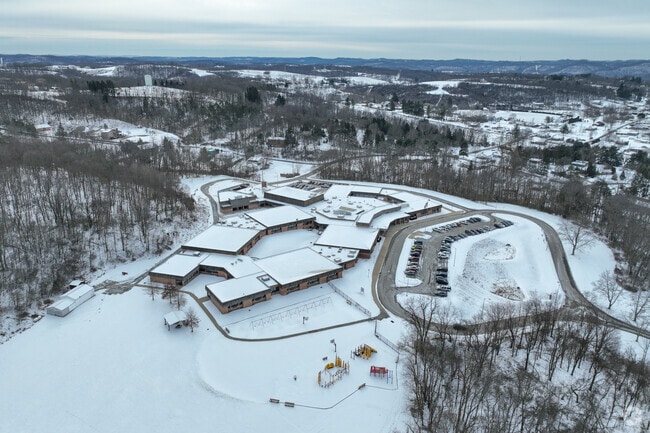 Aerial of Lenape Elementary School.