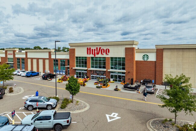 Spring Lake Park residents stock up on groceries and essentials at Hy-Vee.
