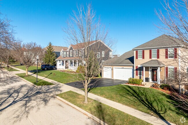 Sidewalks provide convenient walking paths for Providence residents.