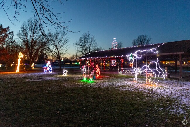Ruihley Park in Archbold displays lights for the holidays every year.