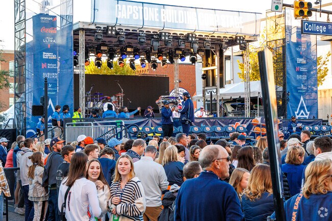 The Tipoff at Toomers event draws large crowds from all over.