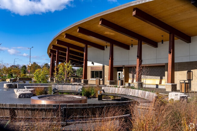 Gather for live music, roller blading, and community events at 
Troy's Stine Community Park.