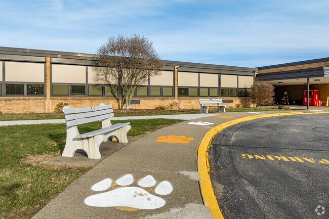 Follow the path to greatness at Rostraver Elementary School.