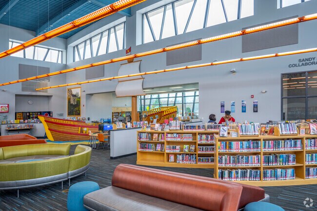 Check out a book or spend all day reading at the Glenn McNairy Branch Library.