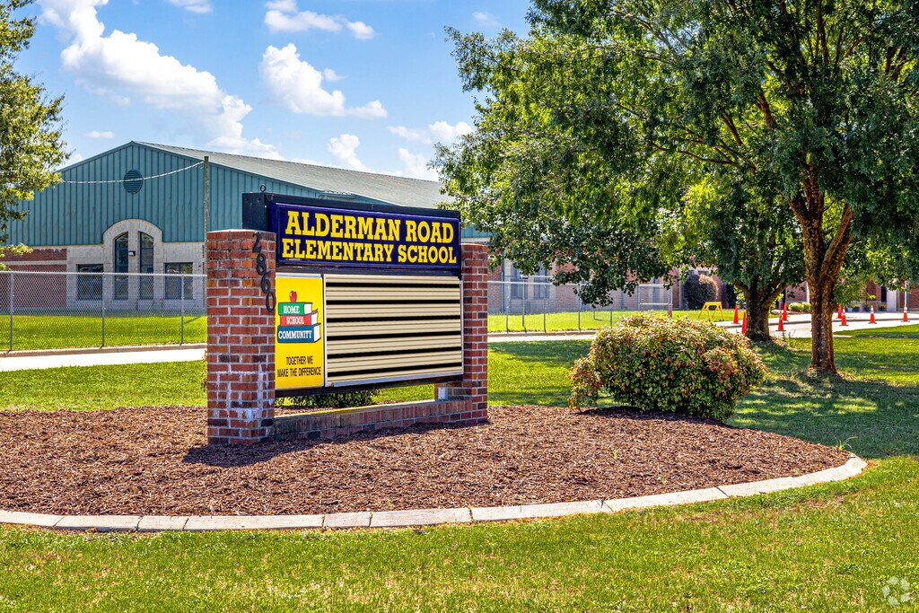 Alderman Road Elementary has a large playground in Gray's Creek.