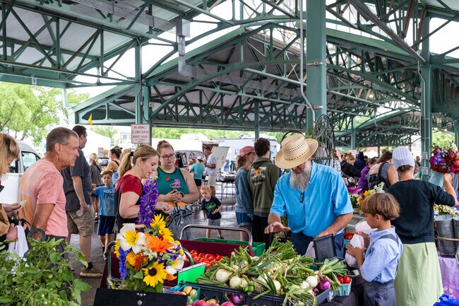 Bring family & friends to The Overland Park Farmers’ Market, buy local, buy fresh.