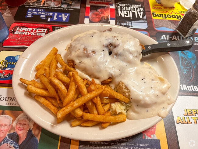 The Chicken fried Chicken meal from Apple Barrel in Silvertree, is a popular choice.