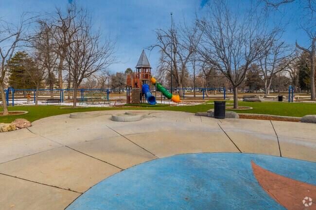 Playground at Liberty Park in Liberty Wells.