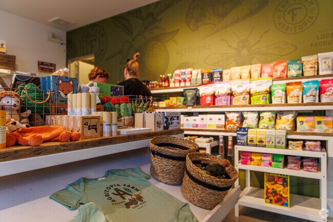 Agritopia Farm Store is filled with many local goods near Gateway Ranch.