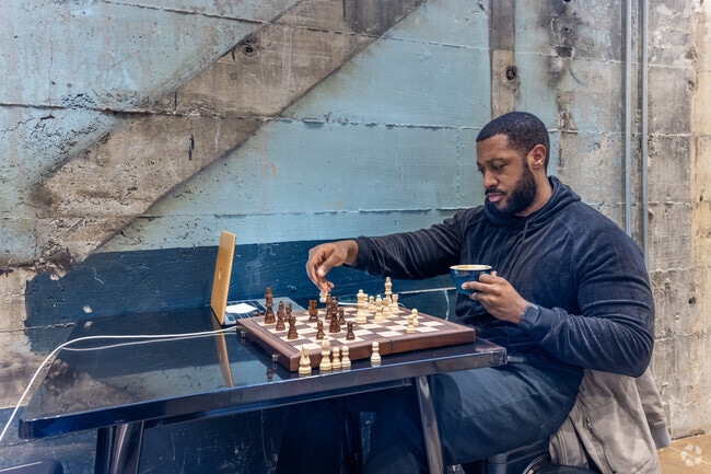 You can find great seating space for work or catching up on an activity at Anchor Coffee.