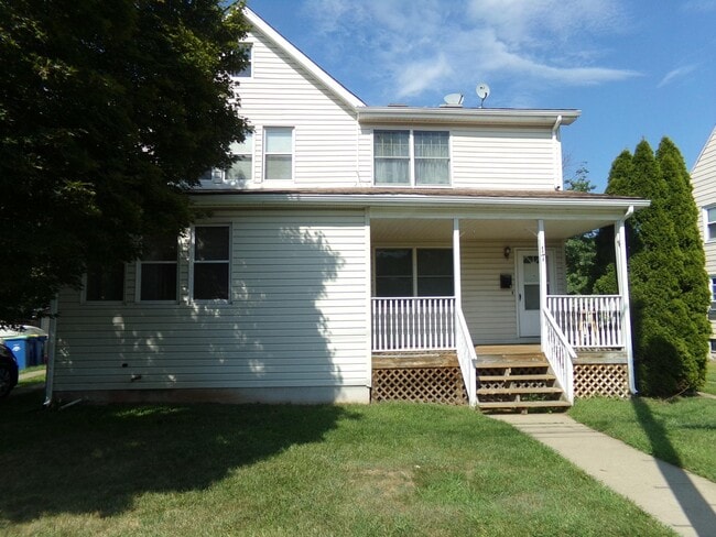 Duplex Building Exterior with Porch