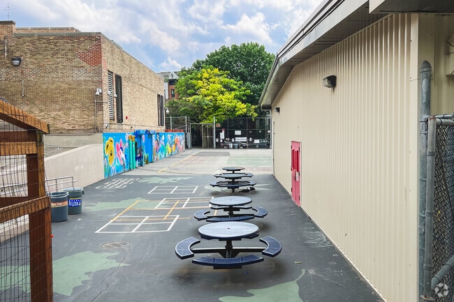 PS 321 William Penn has a great Picnic area for their students.