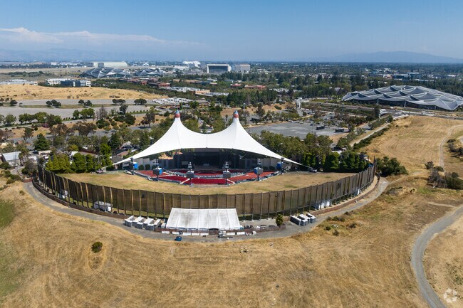 The Shoreline Amphitheatre hosts different concerts in all genres of music in Mountain View.