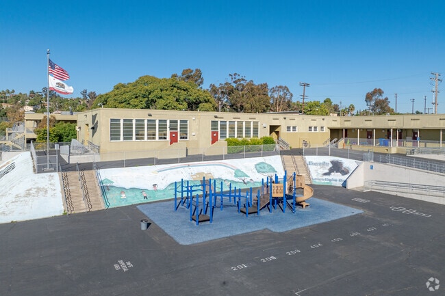 Vibrant classrooms and smiling faces at Encanto Elementary School.