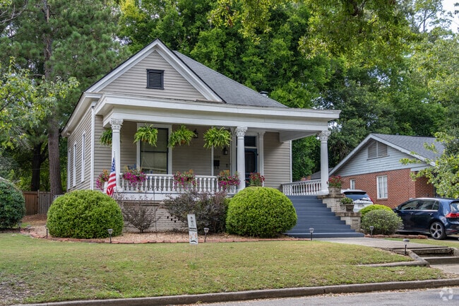 Queen Anne cottages in Saint Elmo Weracoba are classic homes dating back to the early 1900s.