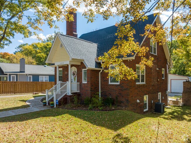 Bungalow-style homes on small lots fill many of the streets in Waughtown.