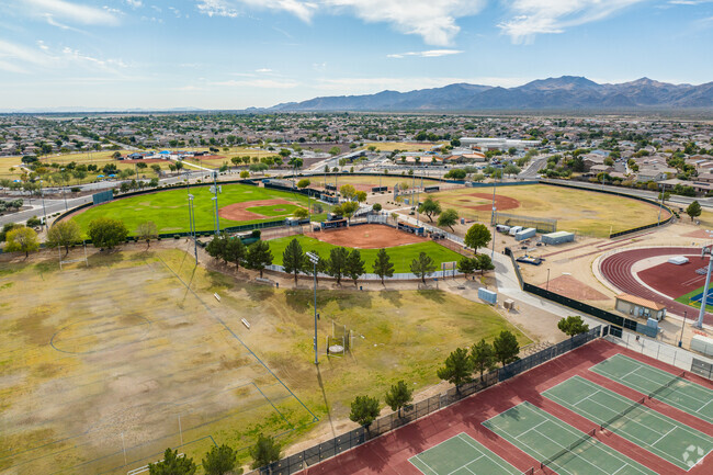 The baseball diamond at Willow Canyon High School in Surprise.