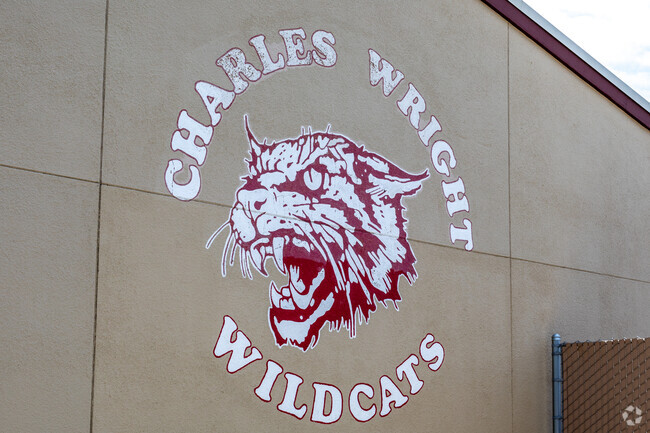 There is school pride at Charles Wright Elementary School in Merced.