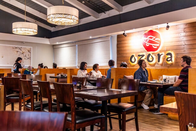 Ozora Restaurant features one of the most modern restaurant designs in Vista Diablo.