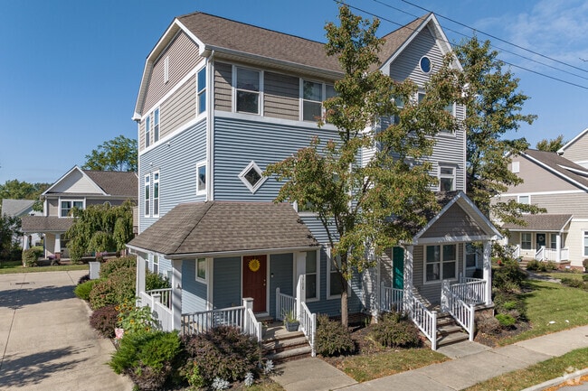 New townhomes are starting to pop up around Slavic Village.