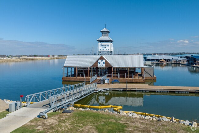Sapphire Bay Marina in Highland Meadows offers locals a place to soak up the scenic views.