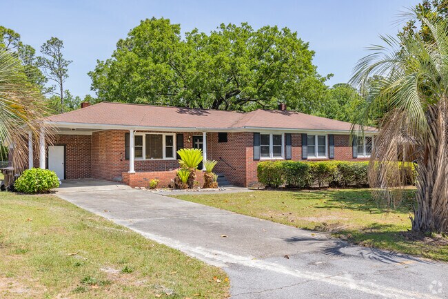 Open carports make a great place in the shade to hold a cookout in the hot summer.