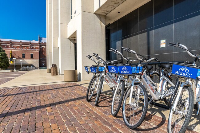 Riverview locals have access to rent bikes.