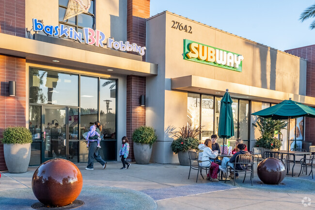 Mercantile East and West are large shopping centers located near Echo Ridge Village.