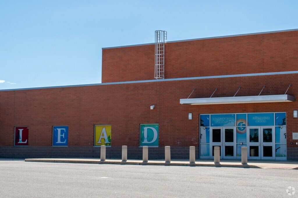 Brennan Woods Elementary School serves students in the Murphy community.