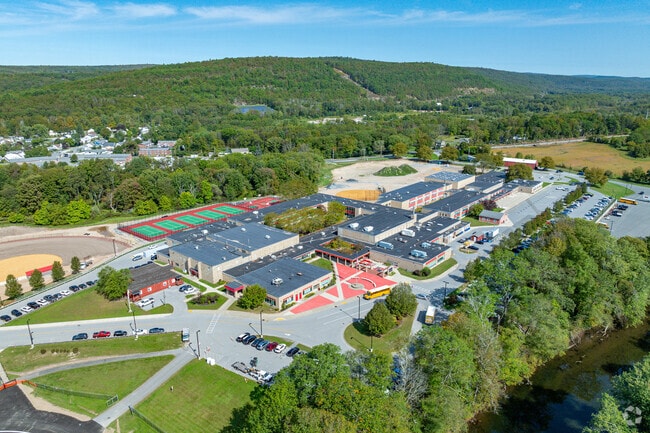 Port Jervis Middle School opens its doors to students in 7-8 grades.