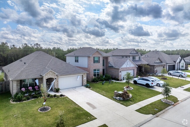 Future residents of Roman Forest have different styles and stories to choose from.