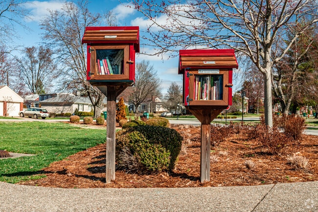 Borrow books from the Wellington Free Little Library.