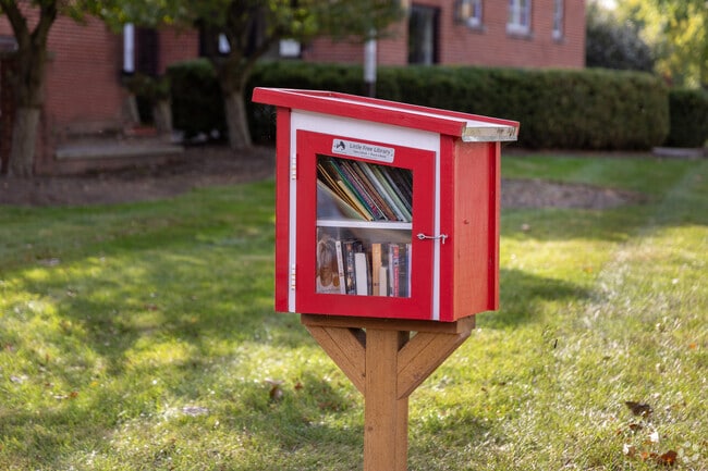 Residents of the Northern Hills area are always willing to share reading material.