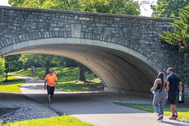 The 7.8-mile paved Shaker Trace Trail is found in Miami Whitewater Forest.