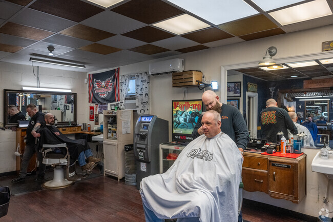 You can become a regular at the Washington Park Barbershop just minutes from Sunnyside.
