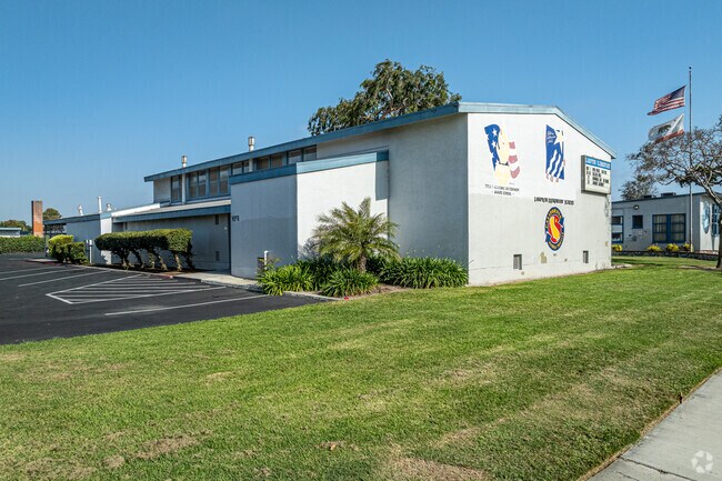 A faculty building at Loretta Lampton Elementary School in Norwalk.