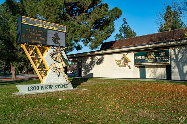 The Sign at West High School keeps students and parents up to date.