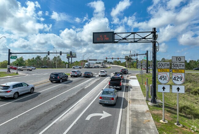 Zellwood commuters enjoy easy access to the nearby 429 Toll Road.