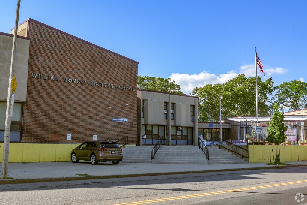 Trotter Elementary School is located in the Washington Park neighborhood of Boston.