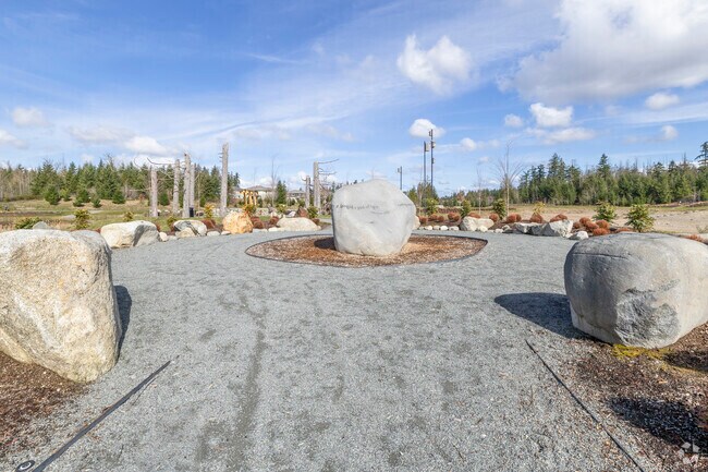 Discovery Park has well groomed trails & sights to see in Tehaleh Washington.