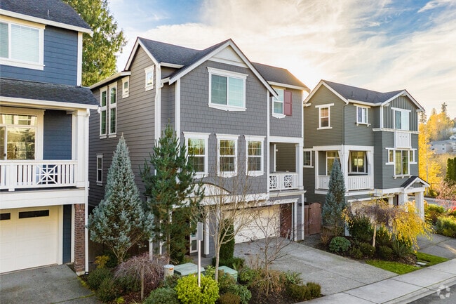 Some Klahanie homes are multi-storied with lots of space for larger families.